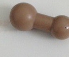 One double-ball head connector for a 1:6 figure