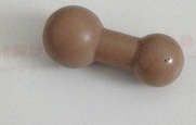 One double-ball head connector for a 1:6 figure