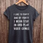 Gamer Girl Shirt gamer girl gift hardcore gamer clothing funny gamer top More Size and Colors 2