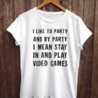 Gamer Girl Shirt gamer girl gift hardcore gamer clothing funny gamer top More Size and Colors 3