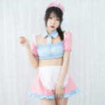 Two-Piece Seductive Maid Role-Play Outfit