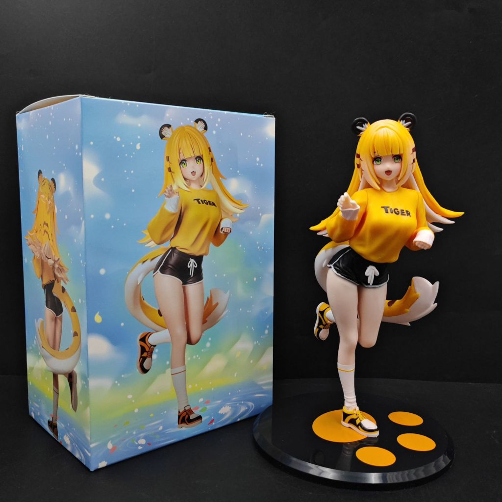 Ju Fufu figure beside illustrated blue retail box
