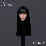 Ziltoys Z006 1:6 Figure Head Sculpt — Four Hair Styles
