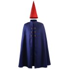 Wirt blue cape and red pointed hat