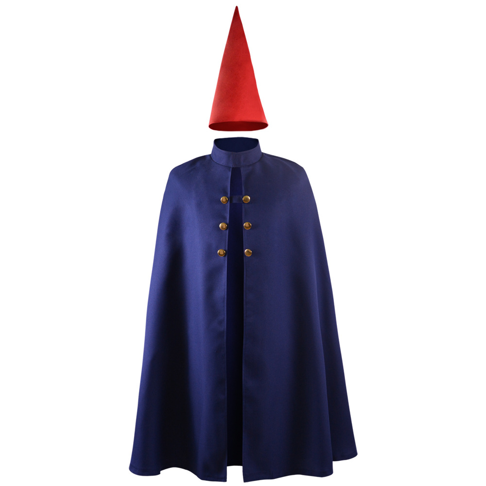 Wirt blue cape and red pointed hat
