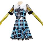 Build the Frankie Stein Curved-Panel Plaid Look + Optional Wig