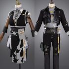 Female and male Rover costume silhouettes displayed side by side on mannequins
