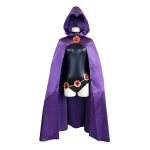 Raven Teen Titans Purple Hooded Cape Costume – Youth