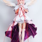 Madoka goddess costume worn front view