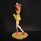Back detail of the Asuka figure's hair and dress