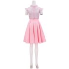 Glinda blouse and pink skirt package without jacket