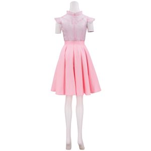 Glinda blouse and pink skirt package without jacket