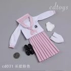 CDTOYS CD031 Style J long pink sailor top bow and pleated skirt; extras unconfirmed