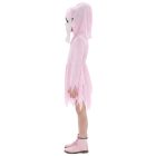 Side view of pink ghost dress and hood