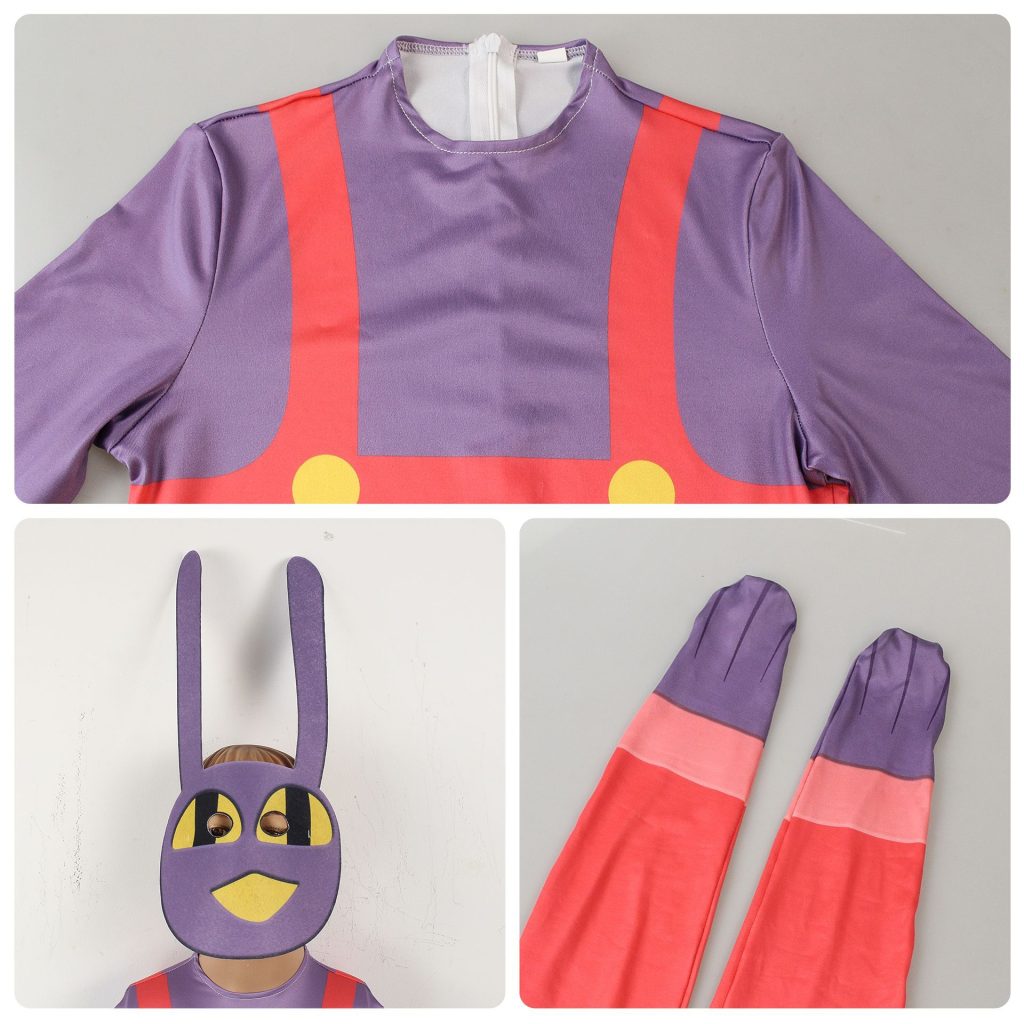 Kids Jax jumpsuit back with zipper