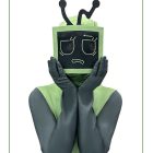 Vee TV-face mask and antenna details