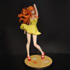 Asuka figure front view with flared dress and shell-and-star base
