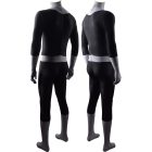 Danny Phantom bodysuit back zipper and contrast waistband