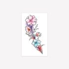 Pastel outline flower bouquet transfer sheet