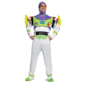 Buzz Lightyear white green and purple costume