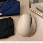 AI concept of single Nude classic contour insert beside briefs and costume jacket