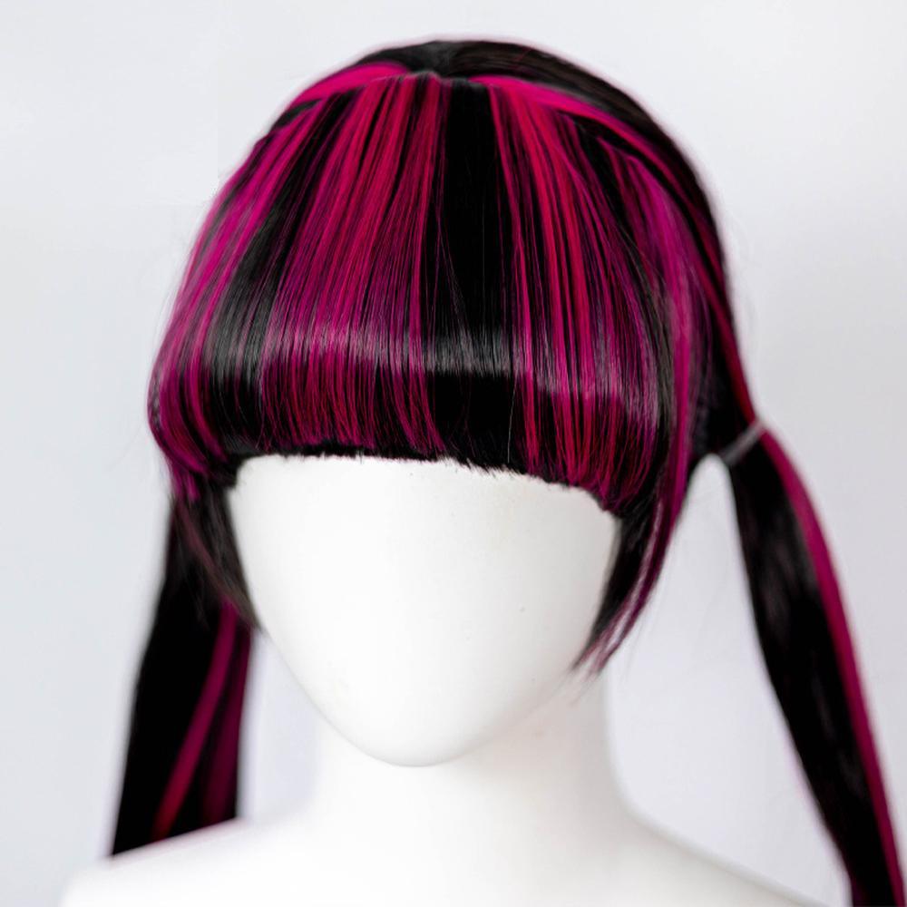Draculaura Long Pink Wig – Perfect For Monster High Fans 4 cosplayspa cosplayspa Draculaura Long Pink Wig Perfect for Monster High Fans 80F0DF