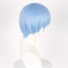 cosplayspa EVA Blue Wig Ayanami Rei Inspired Short Straight Anime Cosplay I7Q86K