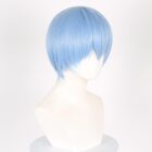 cosplayspa EVA Blue Wig Ayanami Rei Inspired Short Straight Anime Cosplay VD73NE