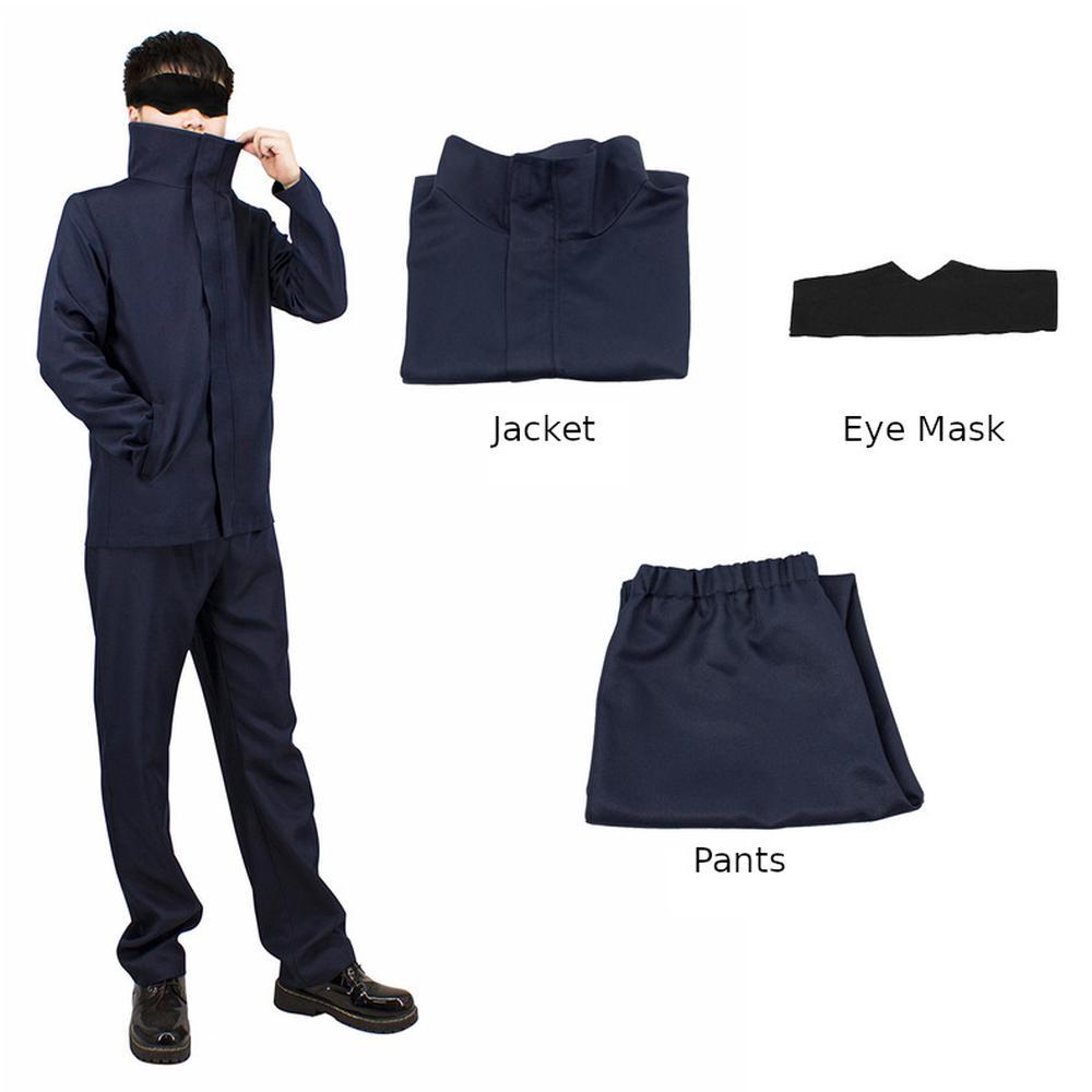 Gojo Satoru Outfit - Jujutsu Kaisen Gear 3 cosplayspa cosplayspa Gojo Satoru Outfit Wig Final US Stock of Jujutsu Kaisen Gear UWLANY