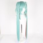 cosplayspa Hatsune Miku Inspired VOCALOID 15th Anniversary Green Curly Wig Edition ZT5M58