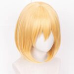 Howl's Golden Short Wig & Moving Castle Cosplay Set with Extras