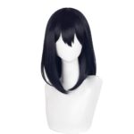 Howl's Moving Castle-Inspired Black Blue Short Cosplay Wig