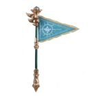 cosplayspa Huohuo Flag Weapon Honkai Star Rail Accessory Banner Prop 45XCS2