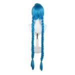 Jinx League of Legends Wig: Blue Braided Pigtail for Gamers