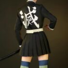 cosplayspa Kanroji Mitsuri Demon Slayer Kimetsu no Yaiba Women Halloween Outfit P1EYXG