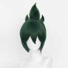 cosplayspa Kiriko Wig Overwatch Greenish Short Cosplay Game Ready Version 14RSUD