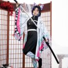 cosplayspa Kochou Shinobu Outfit Demon Slayer Womens Halloween OADGX9