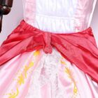 cosplayspa Princess Peach Cosplay Ensemble S 3XL with Crown Nintendo Fit UQRFWD