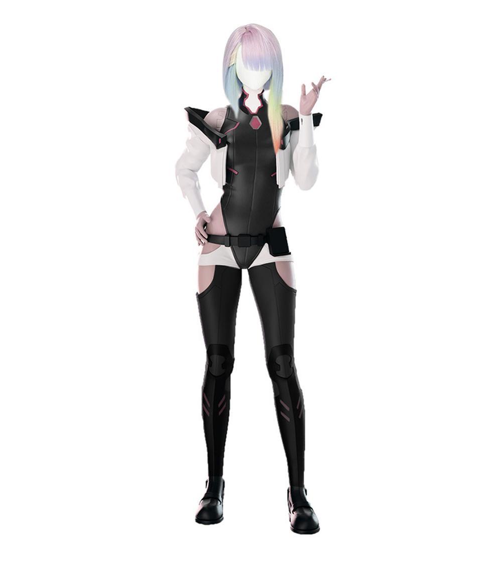 Edgerunners Lucy Racing Suit &Amp; Uniform S-3Xl With Wig 1 cosplayspa cosplayspa SR Game Edgerunners Lucy Racing Suit Cao Gao Uniform S 2XL with Wig Z7US2M