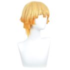 cosplayspa Tomioka Giyuu Demon Slayer Anime Wig with Tanjirou Earrings Kimetsu no Yaiba M8RN4D