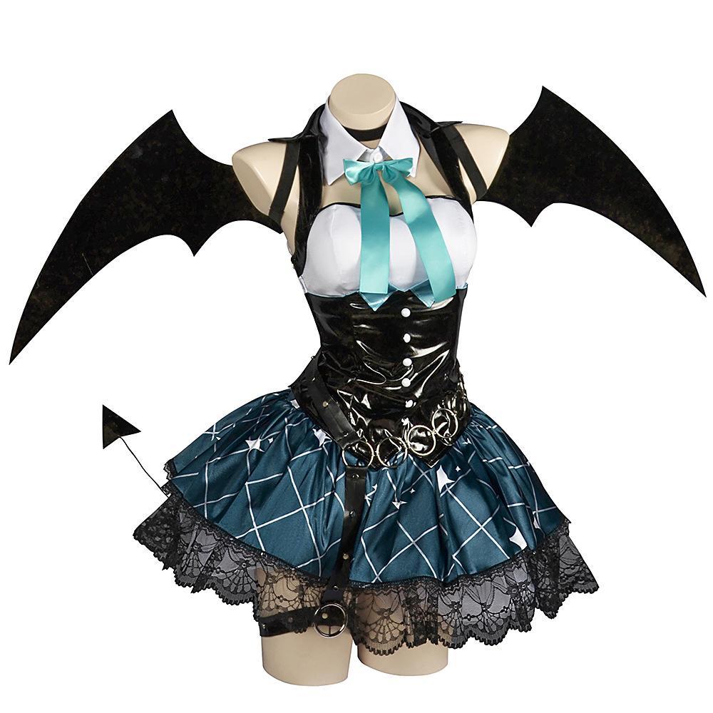 Vocaloid Hatsune Miku Devil Dress – S-3Xl Halloween Outfit 3 cosplayspa cosplayspa Vocaloid Hatsune Miku Devil Dress S 3XL Halloween Outfit N4N5CG