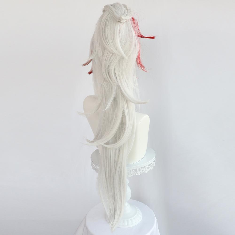 Yone Heartsteel White Red Long Wig - League Of Legends Unforgotten 1 cosplayspa cosplayspa Yone Heartsteel White Red Long Wig League of Legends Unforgotten DOHSON