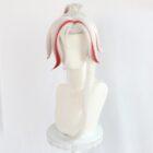 cosplayspa Yone Heartsteel White Red Long Wig League of Legends Unforgotten XH7NR0