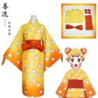 cosplayspa Yuukaku hen Demon Slayer Girls Kimono Tanjirou Zenitsu Inosuke Halloween MPU40A