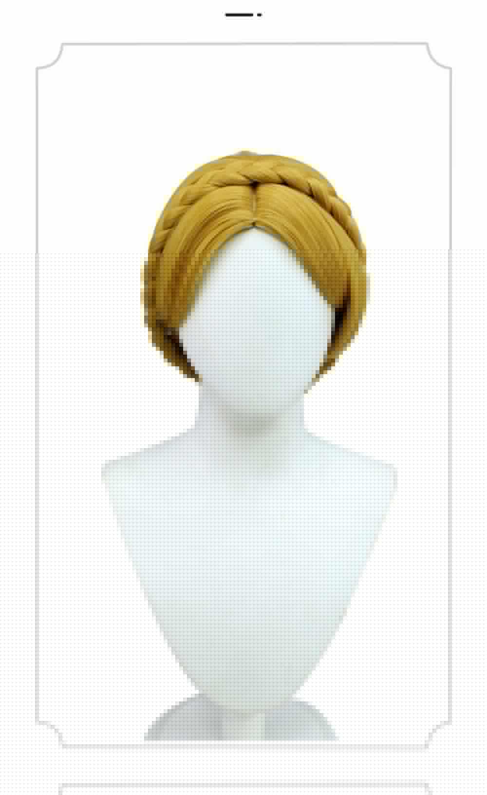 Zelda Princess Wig: Short Yellow Game Wig For The Legend Of Zelda Cosplay 4 cosplayspa cosplayspa Zelda Princess Wig Short Yellow Game Wig for The Legend of Zelda Cosplay VLL84N