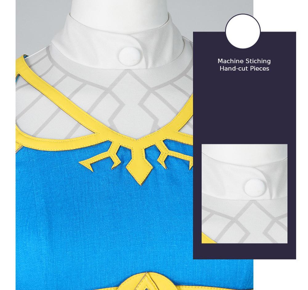 cosplayspa cosplayspa Zelda Princess Attire S 3XL Swift Dispatch Legend of Zelda Outfit Z7UNRV