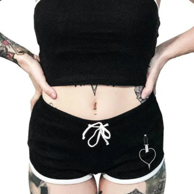 cosplayspa emo goth butt shorts with skeleton sm to 5xl plus sizes and Ha9e260d0da0f41418430fe8c3462106bb