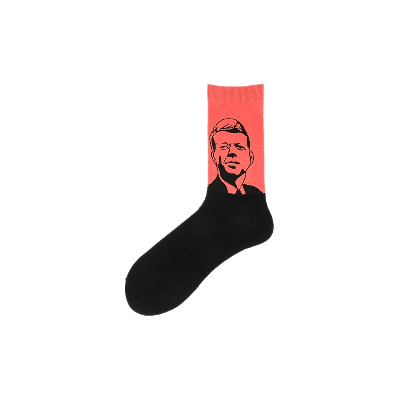 cosplayspa mens world leader funny socks jfk ben franklin george washington lincoln queen elizabeth Ha0a3dd93f46a46ad9f7c3bc360f3ea90a