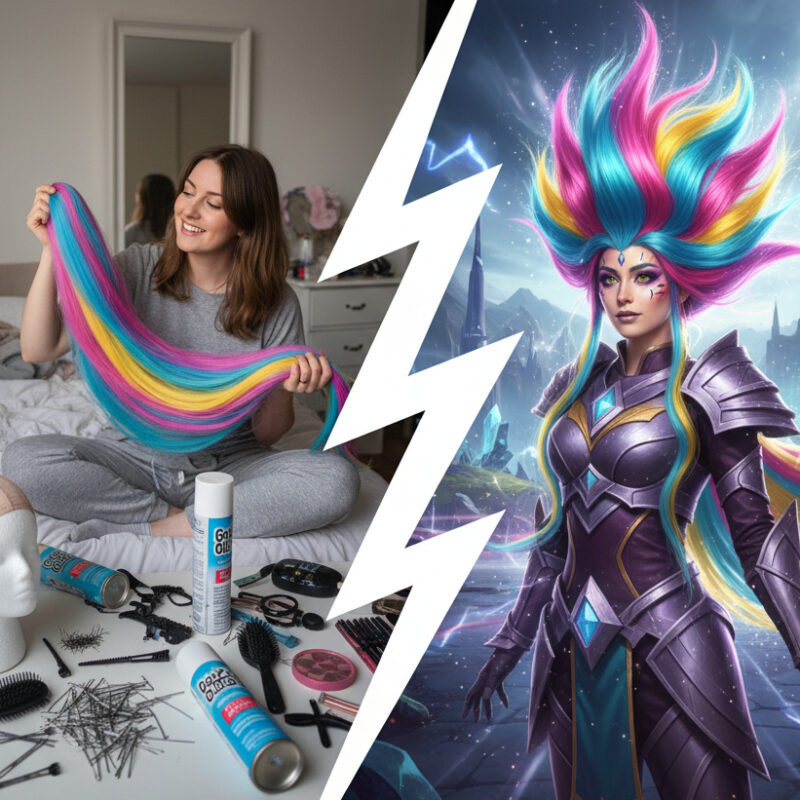 cosplayspa how to wear a wig