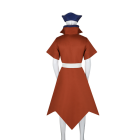 Back of Dr. STONE Ryusui Nanami costume coat and hat